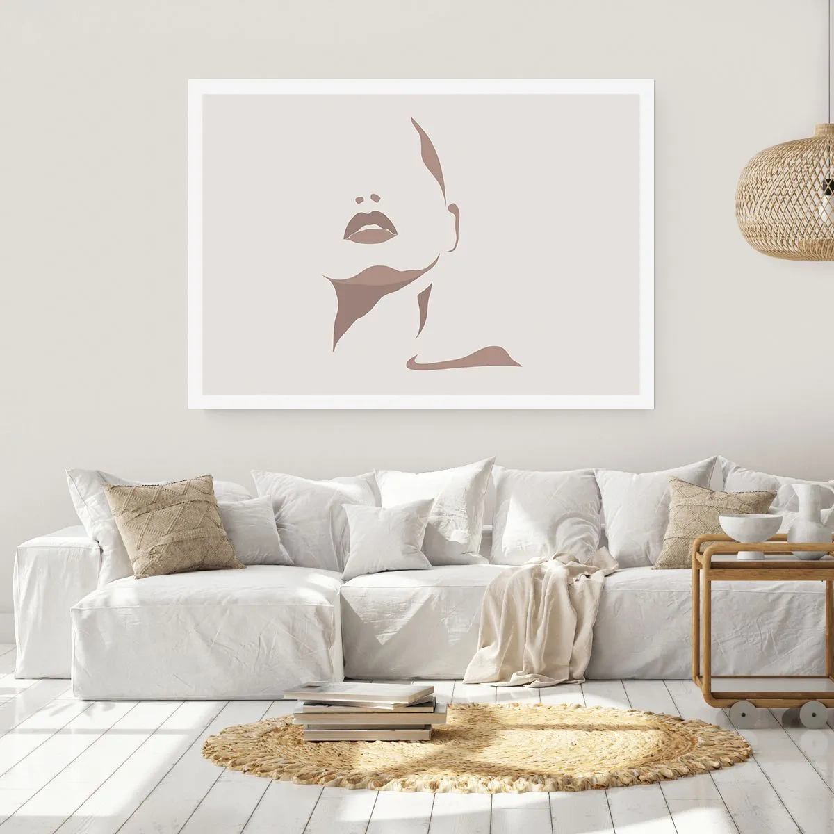 Poster - Gemaakt van licht en schaduw - 100x70 cm
