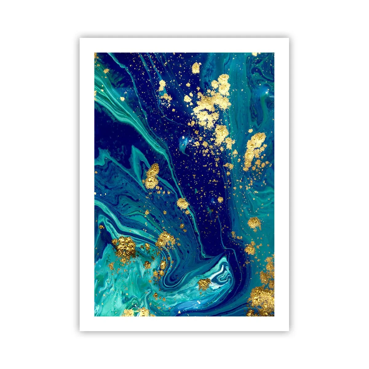Poster - De bloemblaadjes van de zon - 50x70 cm