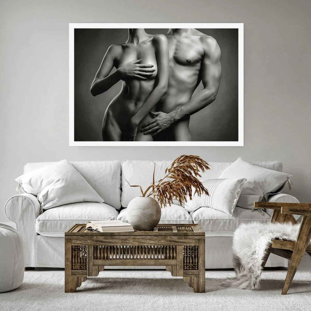 Poster - Adam en Eva - 91x61 cm