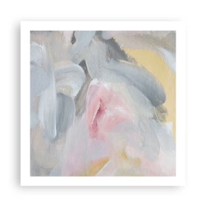 Poster - In een pastelkleurige wereld - 60x60 cm