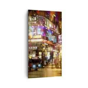 Schilderen op canvas - In een zee van licht - 55x100 cm