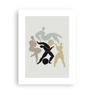 Poster - Beweging voor gezondheid en schoonheid - 30x40 cm