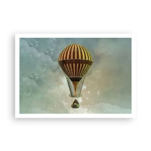 Poster - Baanbrekende vluchten - 100x70 cm