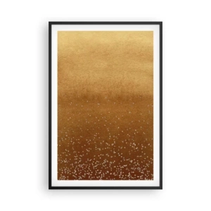 Poster in een zwarte lijst - De geboorte van het licht - 61x91 cm