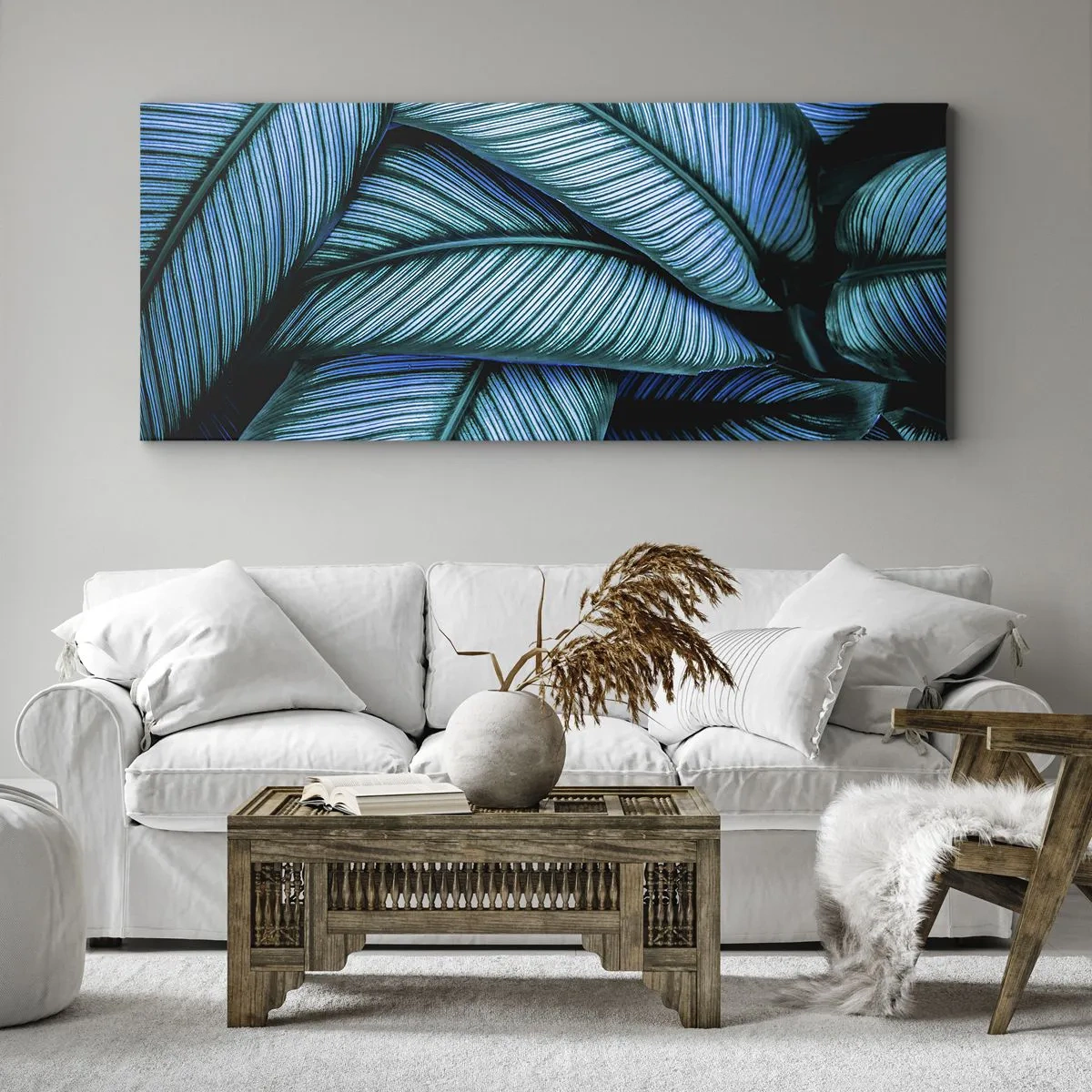 Schilderen op canvas - Levens lijnen - 100x40 cm