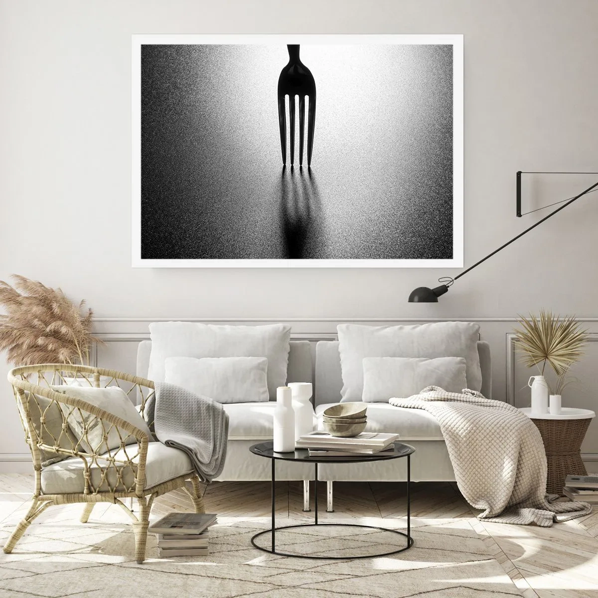 Poster - Licht en schaduw - 70x50 cm