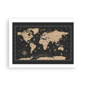Poster - De grenzen van mijn wereld - 70x50 cm