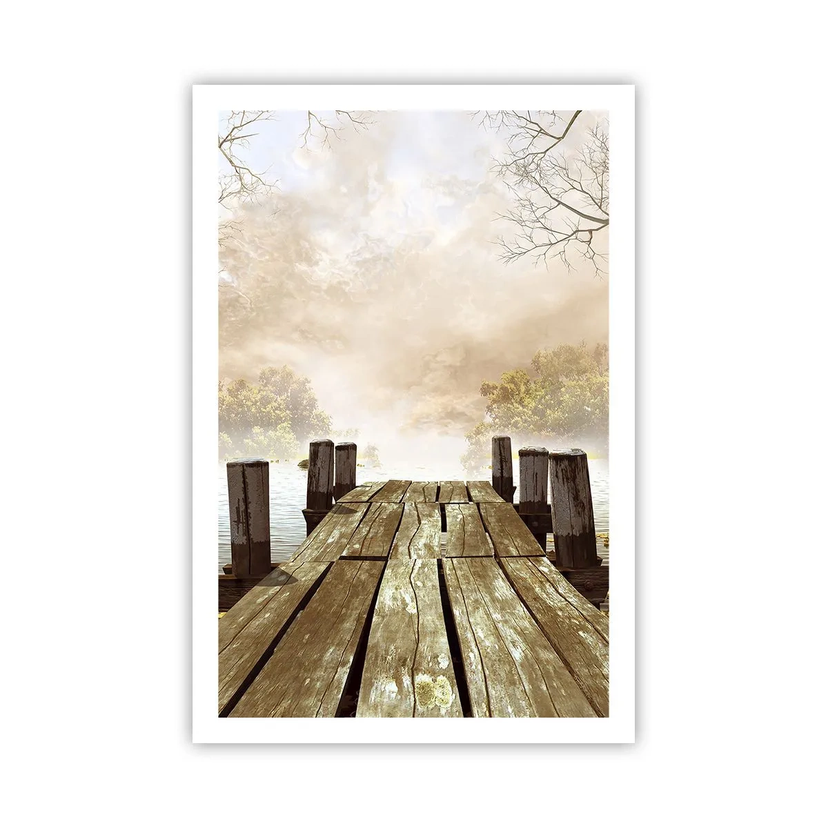 Poster - Het milde verdriet van de herfst - 61x91 cm