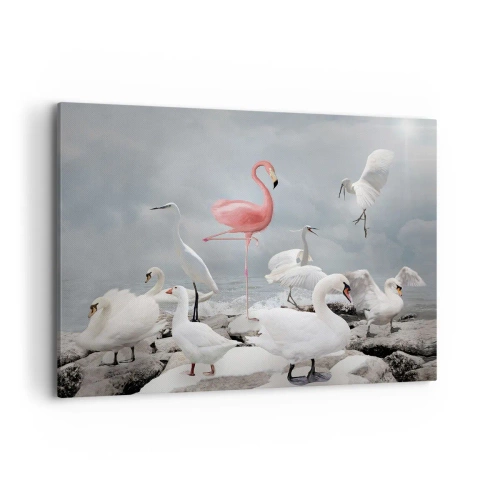 Schilderen op canvas - Hoe ben ik hier terecht gekomen? - 100x70 cm
