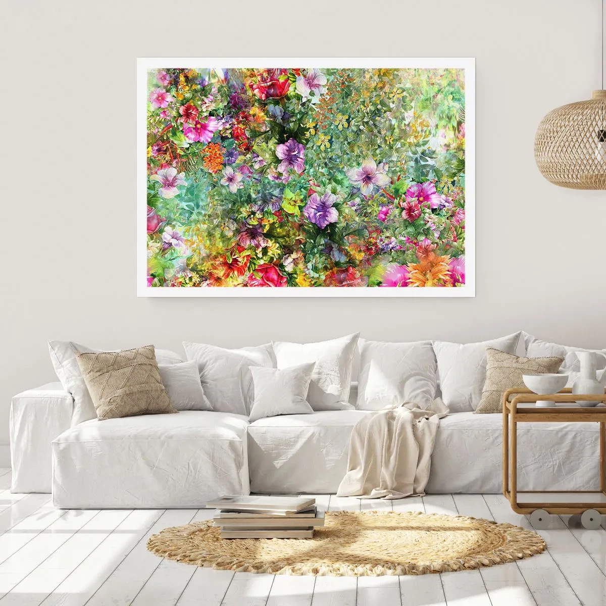 Poster - In bloemen voor verderf - 100x70 cm