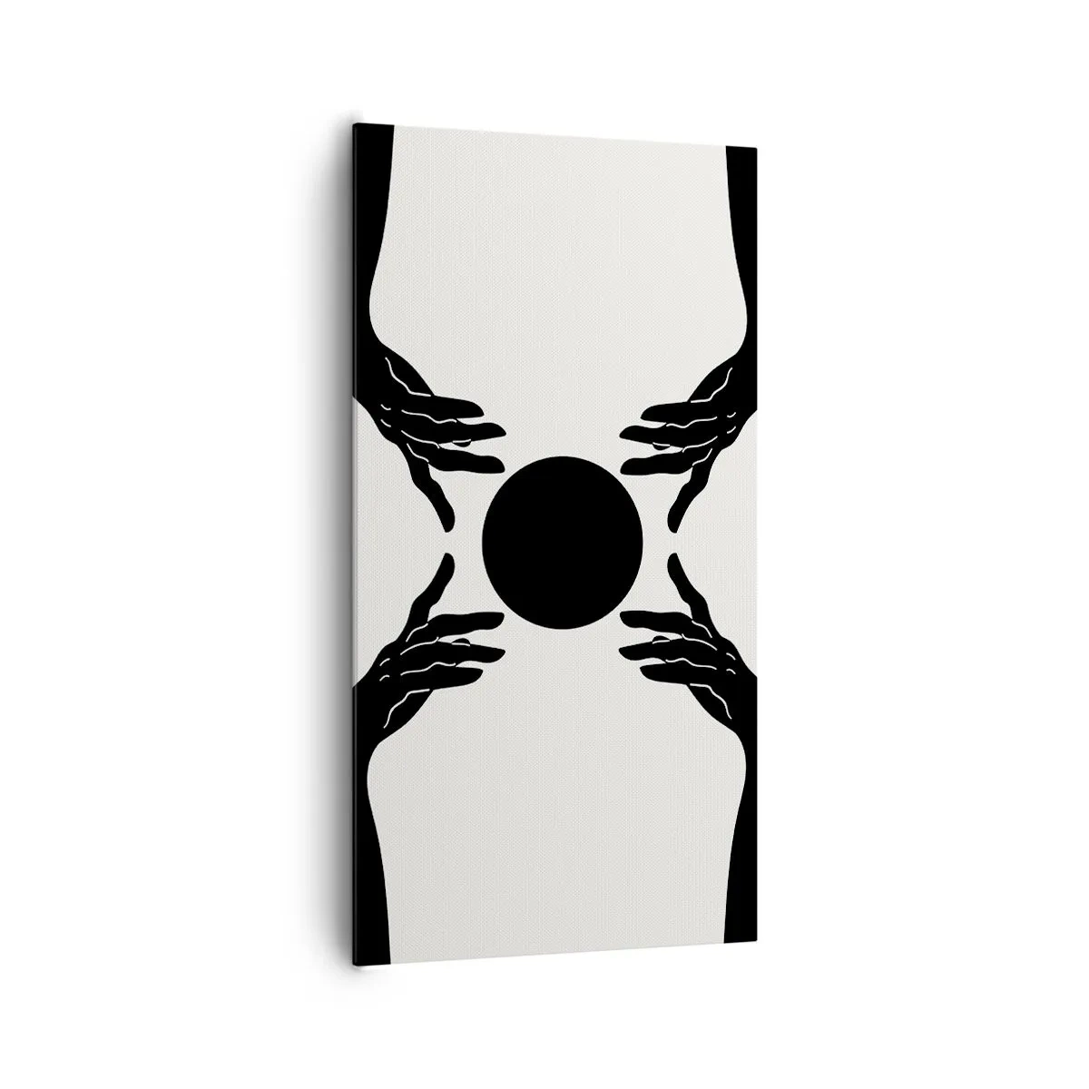 Schilderen op canvas - Geheim teken - 65x120 cm