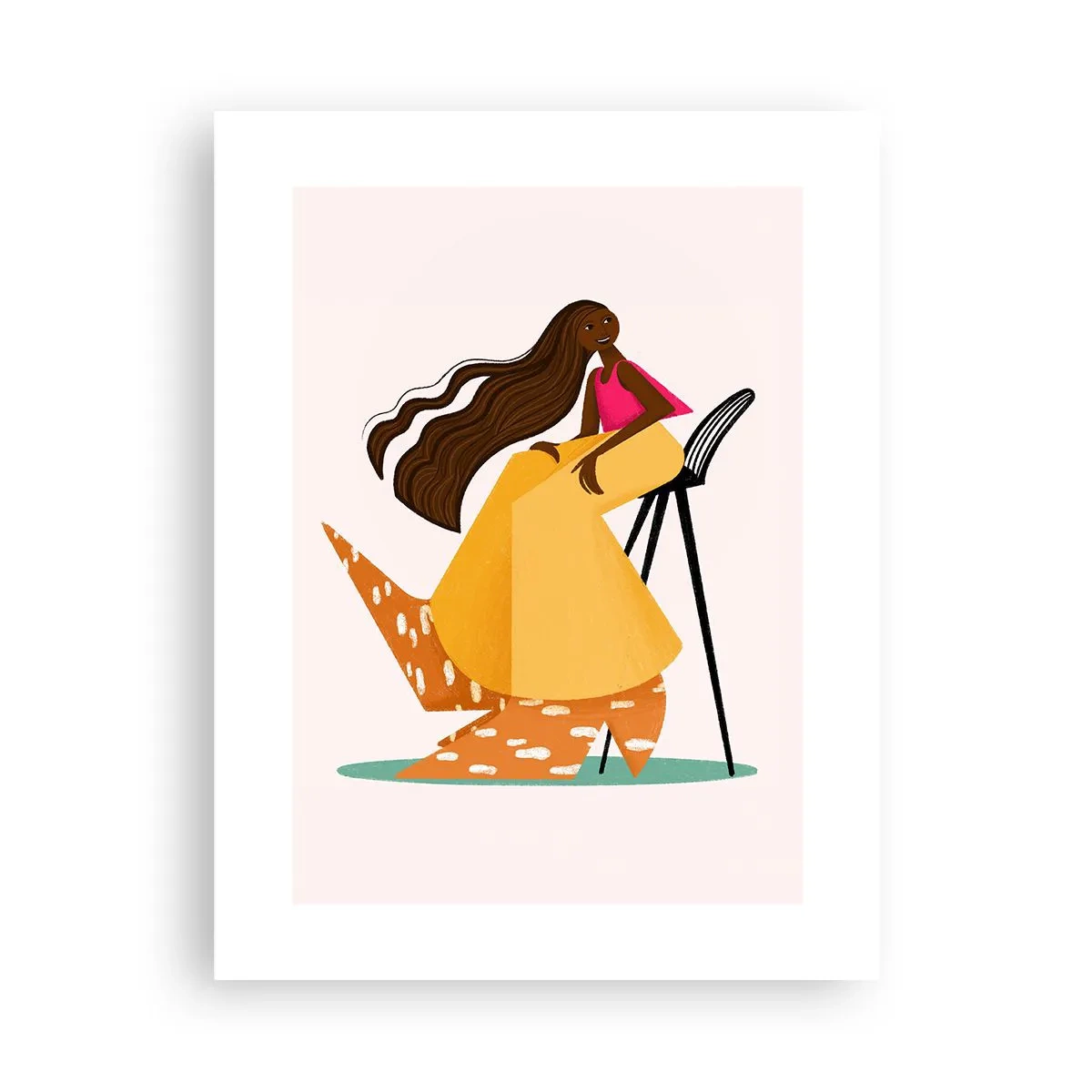 Poster - Fashion is ook leuk - 30x40 cm