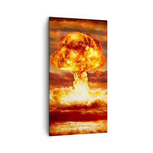 Schilderen op canvas - En het einde zal komen - 55x100 cm