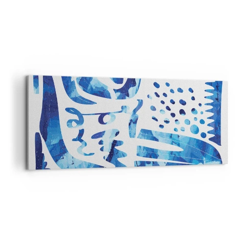 Schilderen op canvas - Terug naar de wortels - 100x40 cm