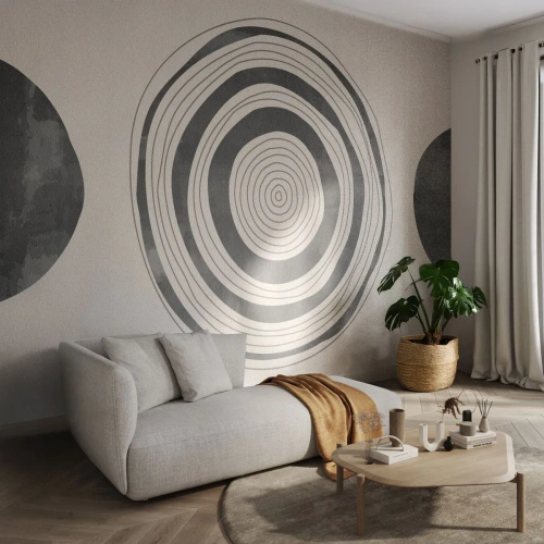 Zelfklevend Fotobehang Deluxe Sticker - Wat belangrijk is, is wat er tussenin zit - Wielen, Minimalistisch, Modern - 100x70 cm