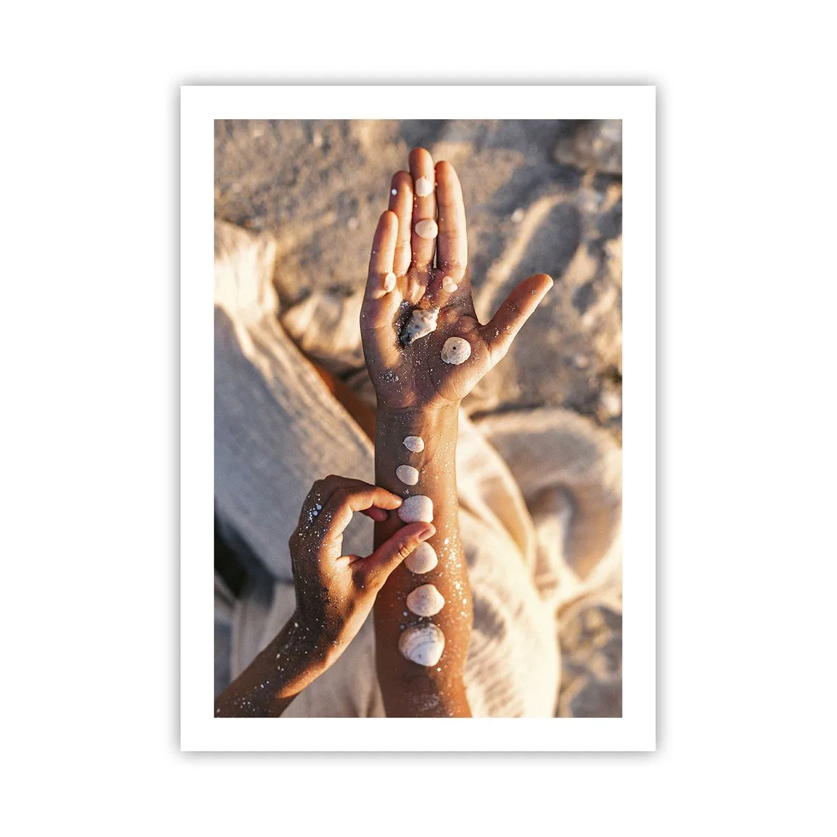 Poster - Schoonheid binnen handbereik - 50x70 cm