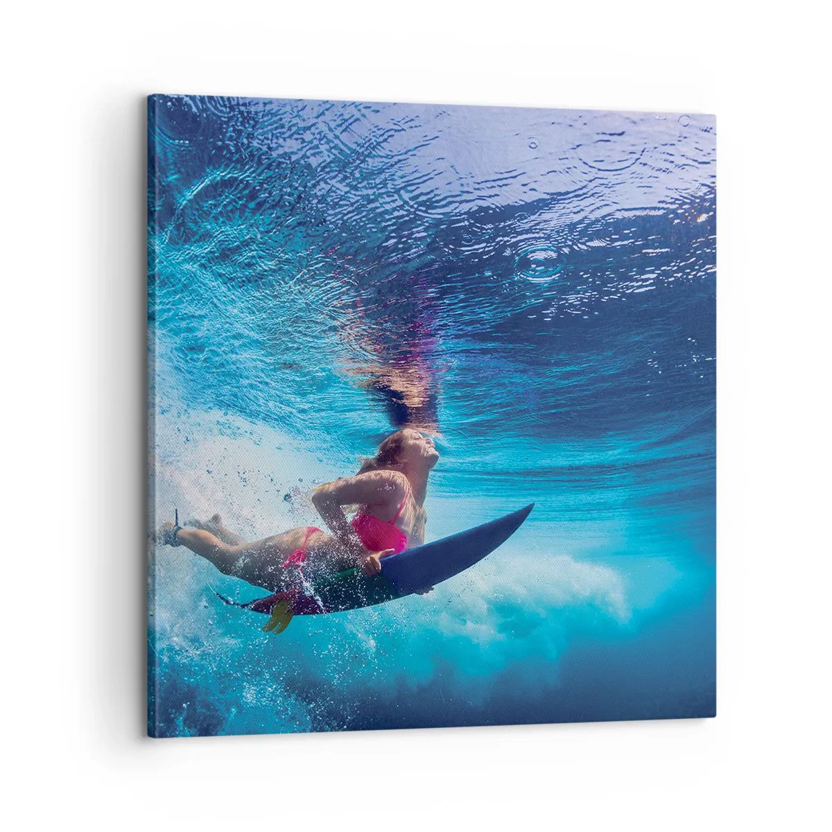 Schilderen op canvas - De diepte van vreugde - 60x60 cm