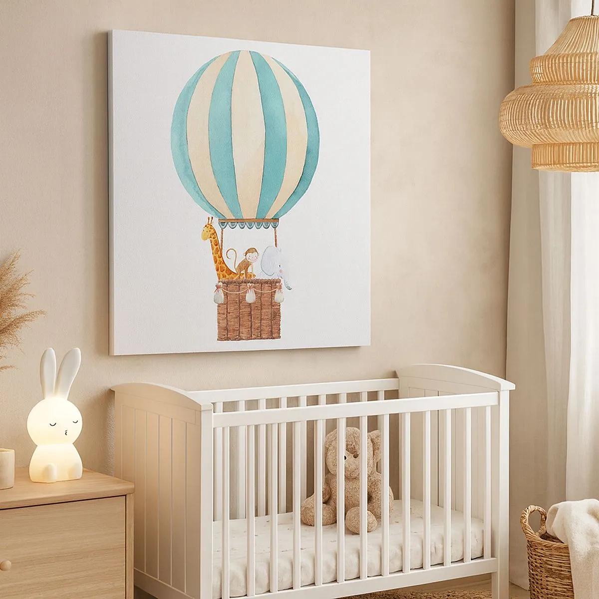 Schilderen op canvas - Fantastische reis - 30x30 cm