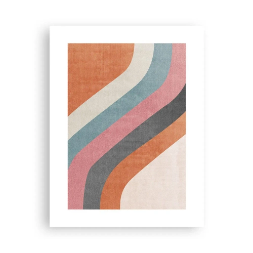 Poster - Diagonale compositie – beweging - 30x40 cm