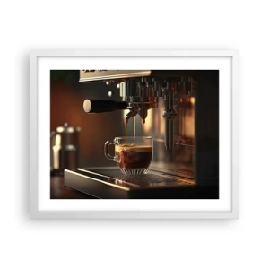 Poster in een witte lijst - Een sensuele mix - 50x40 cm