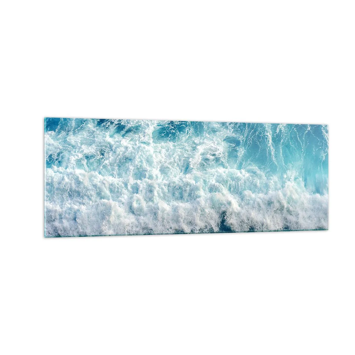 Schilderen op glas - Vrolijk en springend - 140x50 cm