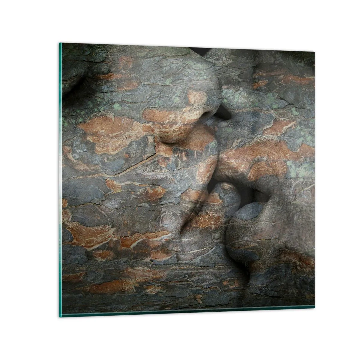 Schilderen op glas - Voor altijd samen - 40x40 cm