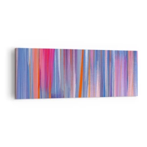 Schilderen op canvas - Opgang naar de regenboog - 140x50 cm