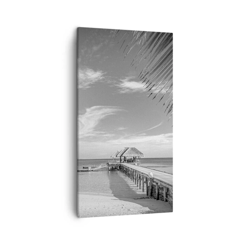 Schilderen op canvas - Herinnering of droom? - 45x80 cm