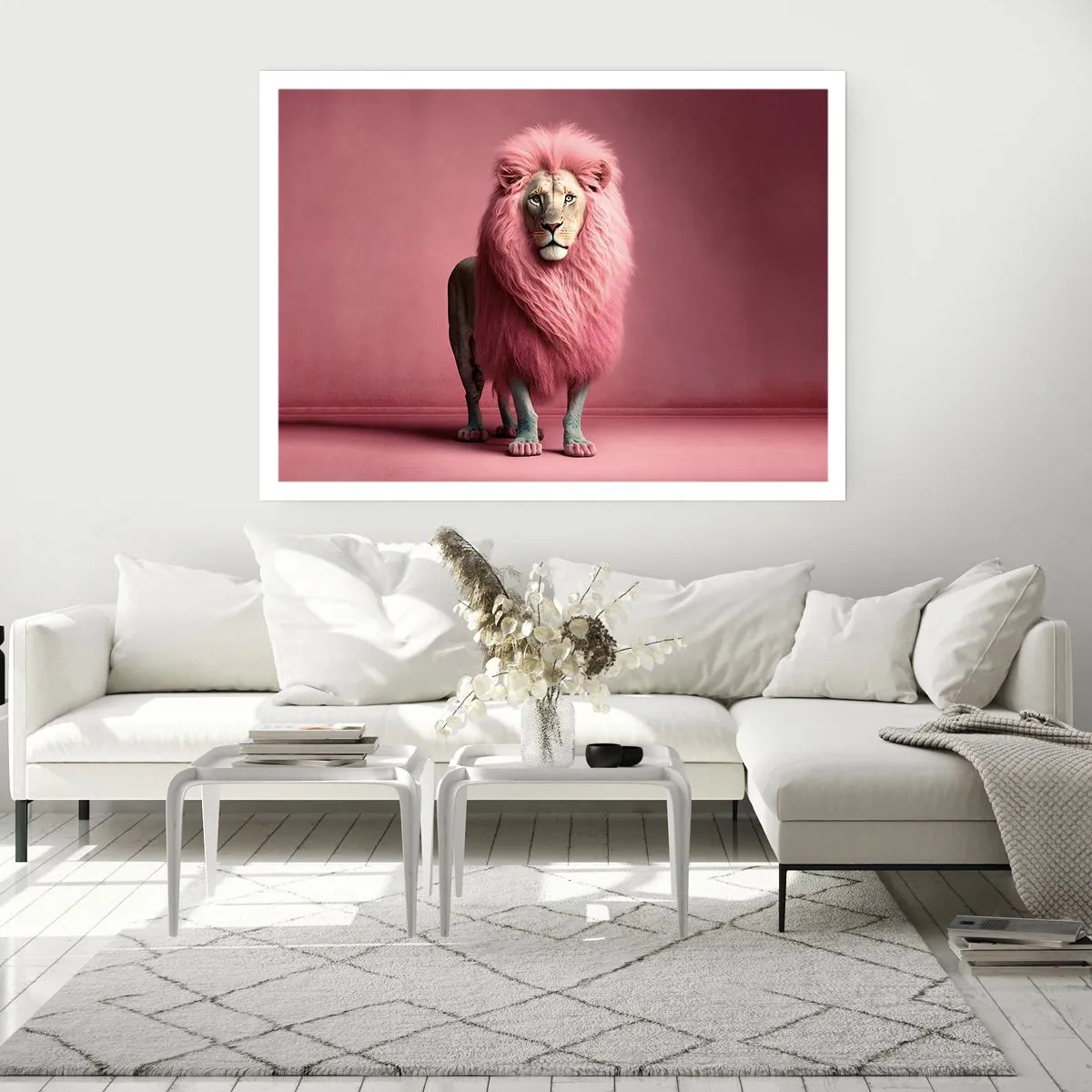 Poster - En je bent niet meer bang - 50x40 cm