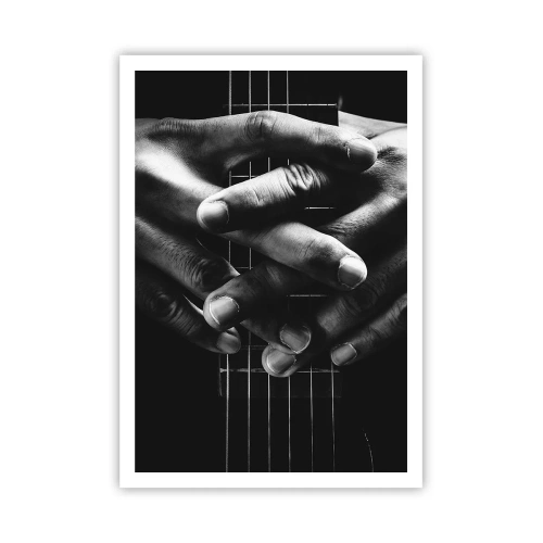 Poster - Gebed van de kunstenaar - 70x100 cm