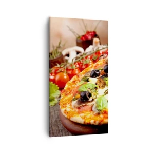 Schilderen op canvas - Van de tellurische ingrediënten - 55x100 cm