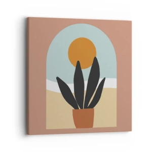 Schilderen op canvas - Kleine geneugten - 30x30 cm