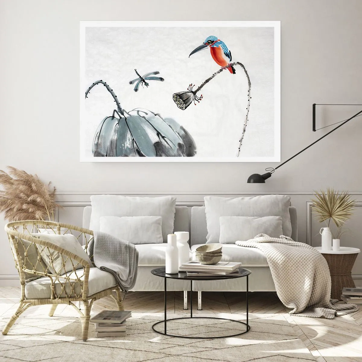 Poster - Het leven van de weide - 40x30 cm