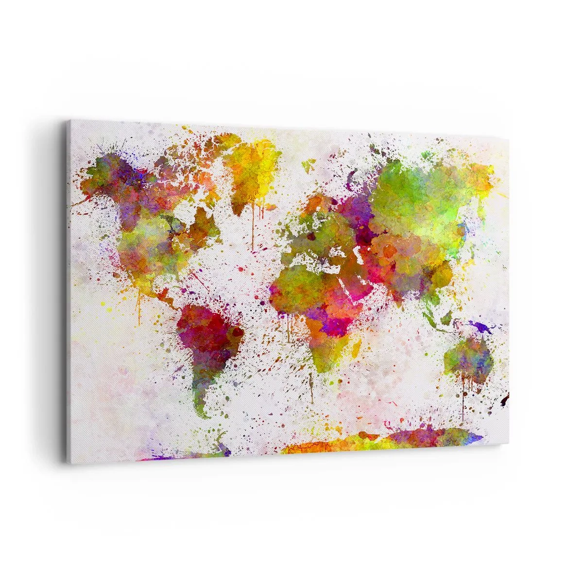 Schilderen op canvas - Op de een of andere manier is het hetzelfde geworden - 100x70 cm