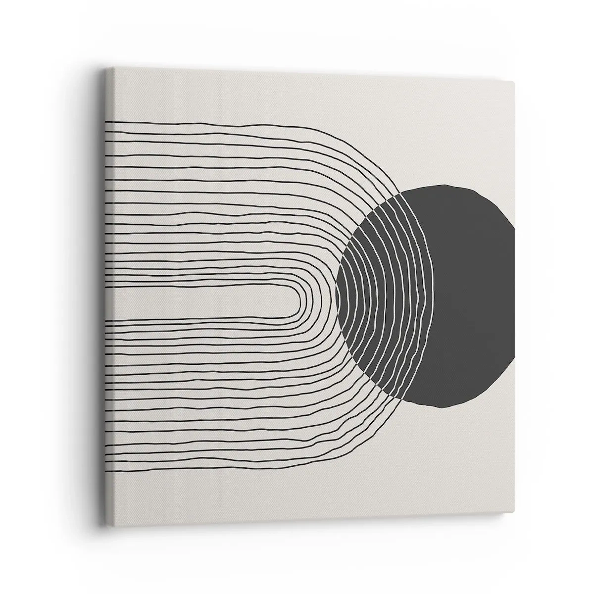 Schilderen op canvas - Bibberen en vertrouwen - 30x30 cm