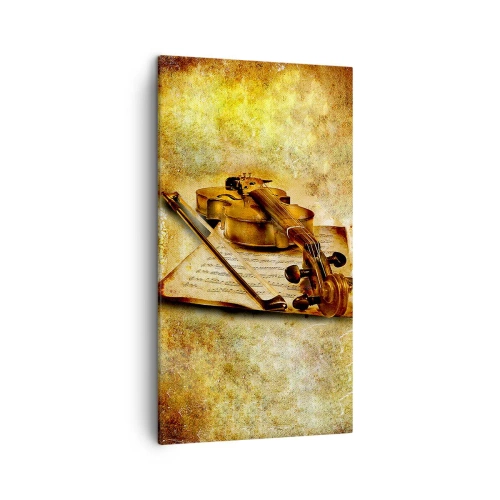 Schilderen op canvas - Een virtuoos onmiddelijk nodig - 45x80 cm