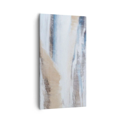 Schilderen op canvas - Winterse compositie - 55x100 cm