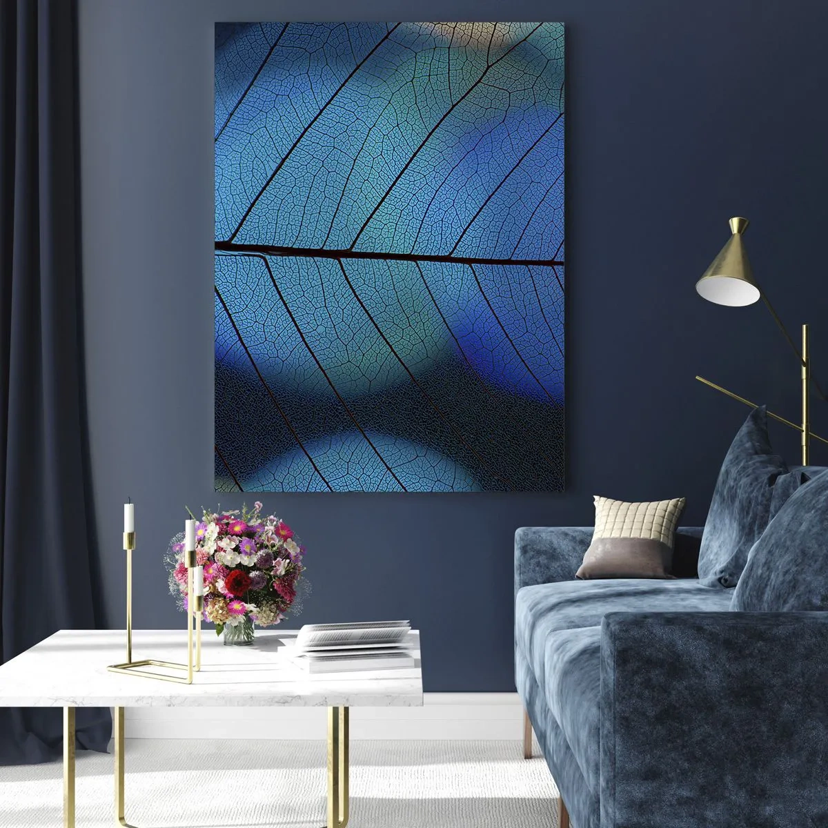 Schilderen op glas - Ingewikkelde constructie - 50x70 cm