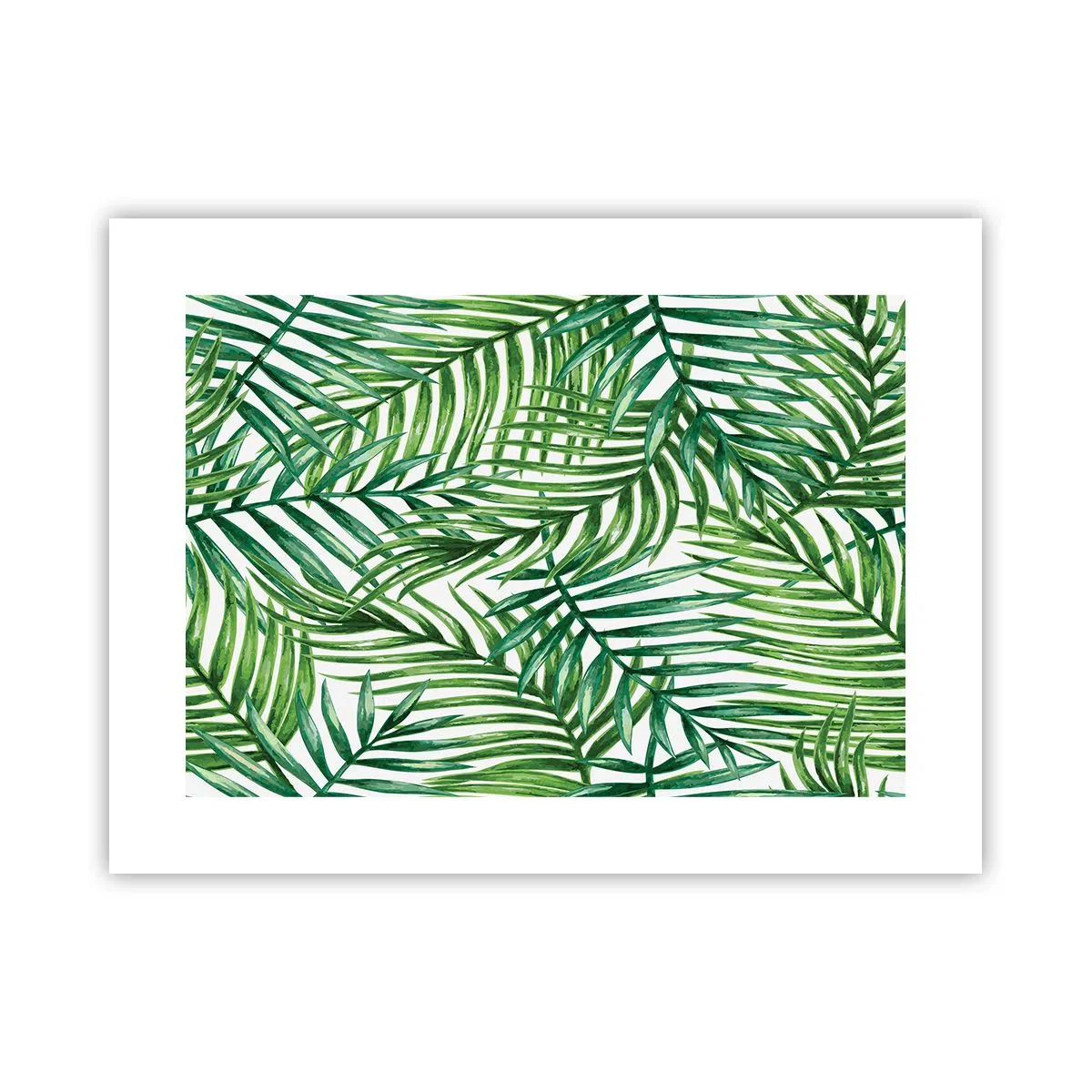 Poster - Onder de groene luifel - 40x30 cm