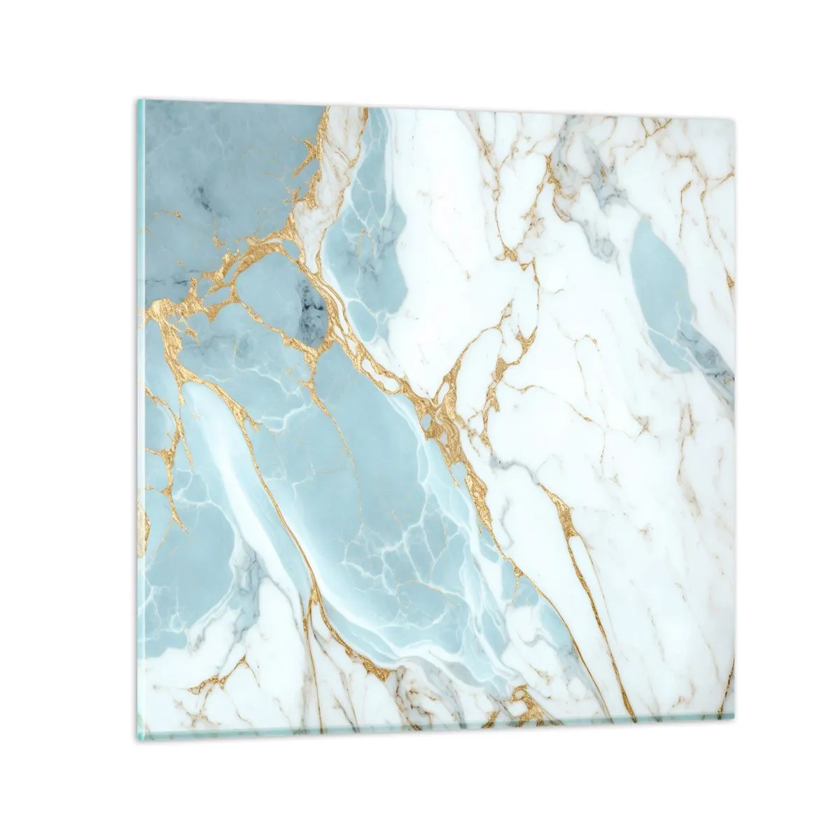 Schilderen op glas - Rijkdom van steen - 60x60 cm