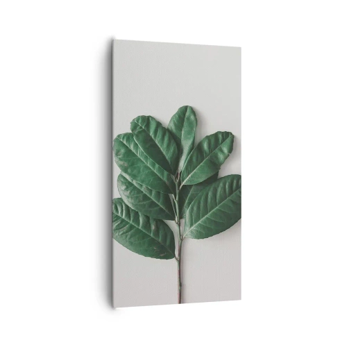 Schilderen op canvas - Een tekening van de pure natuur - 65x120 cm