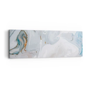 Schilderen op canvas - Het wit is verheven - 90x30 cm