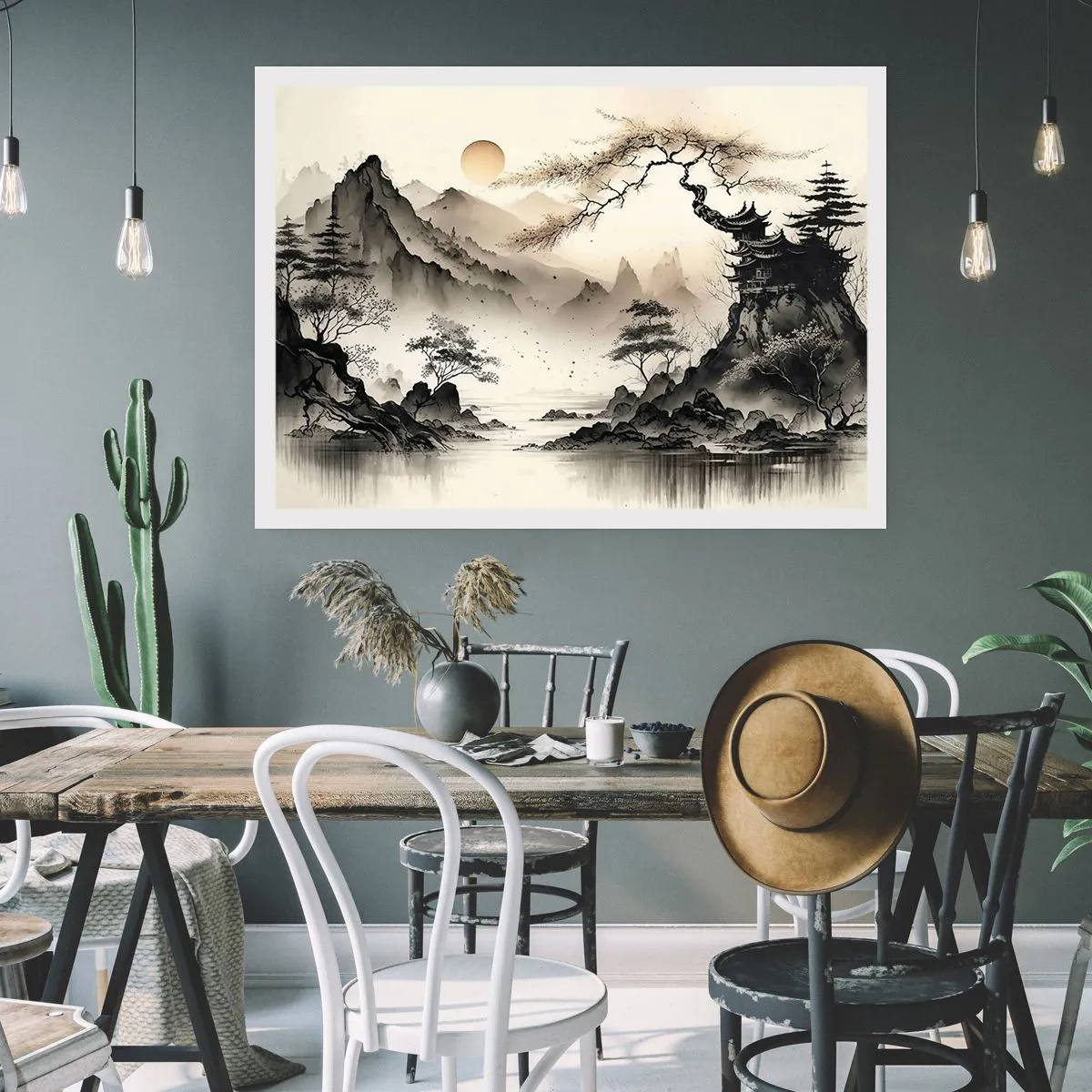 Poster - De unieke charme van het Oosten - 50x40 cm