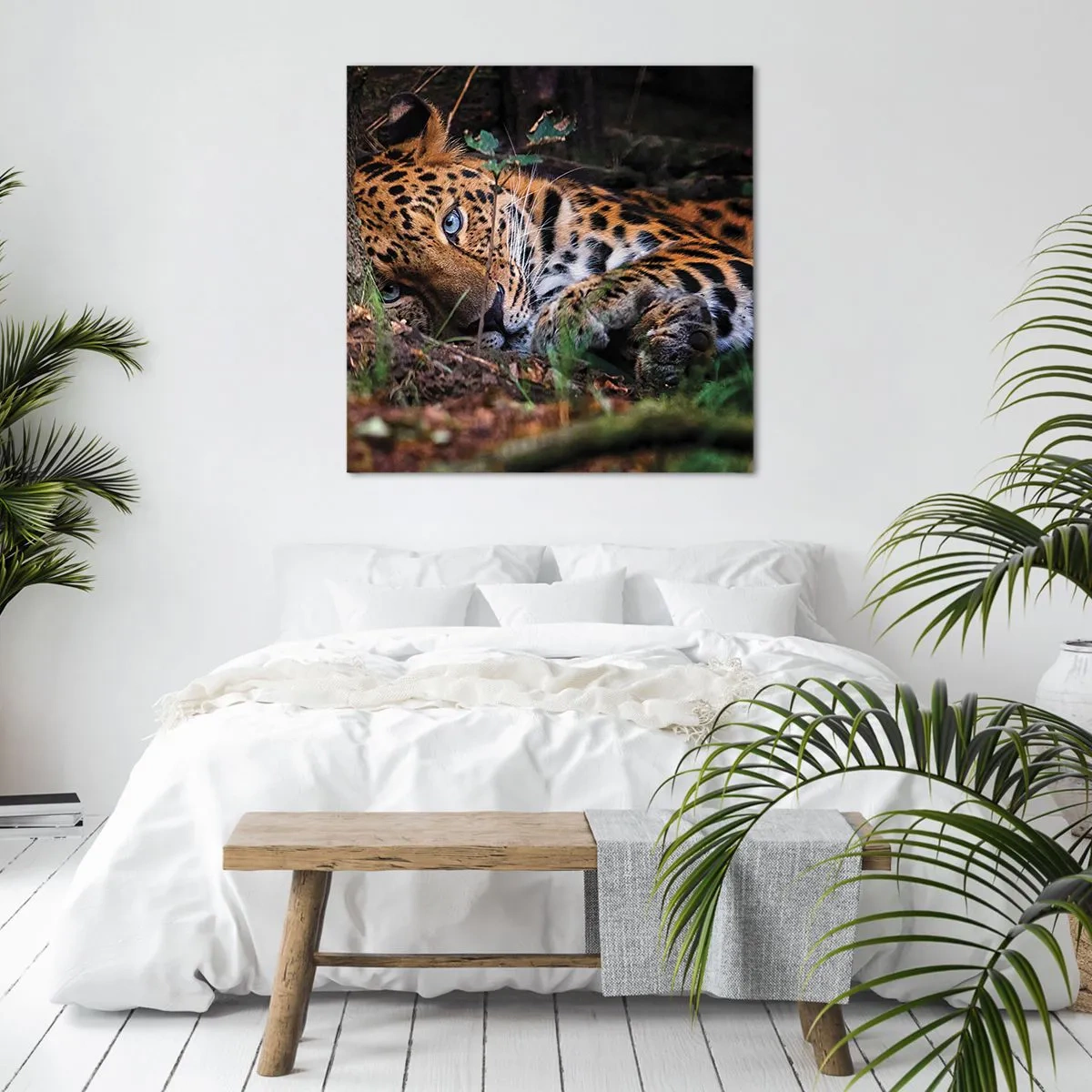 Schilderen op canvas - Geloof me - 40x40 cm