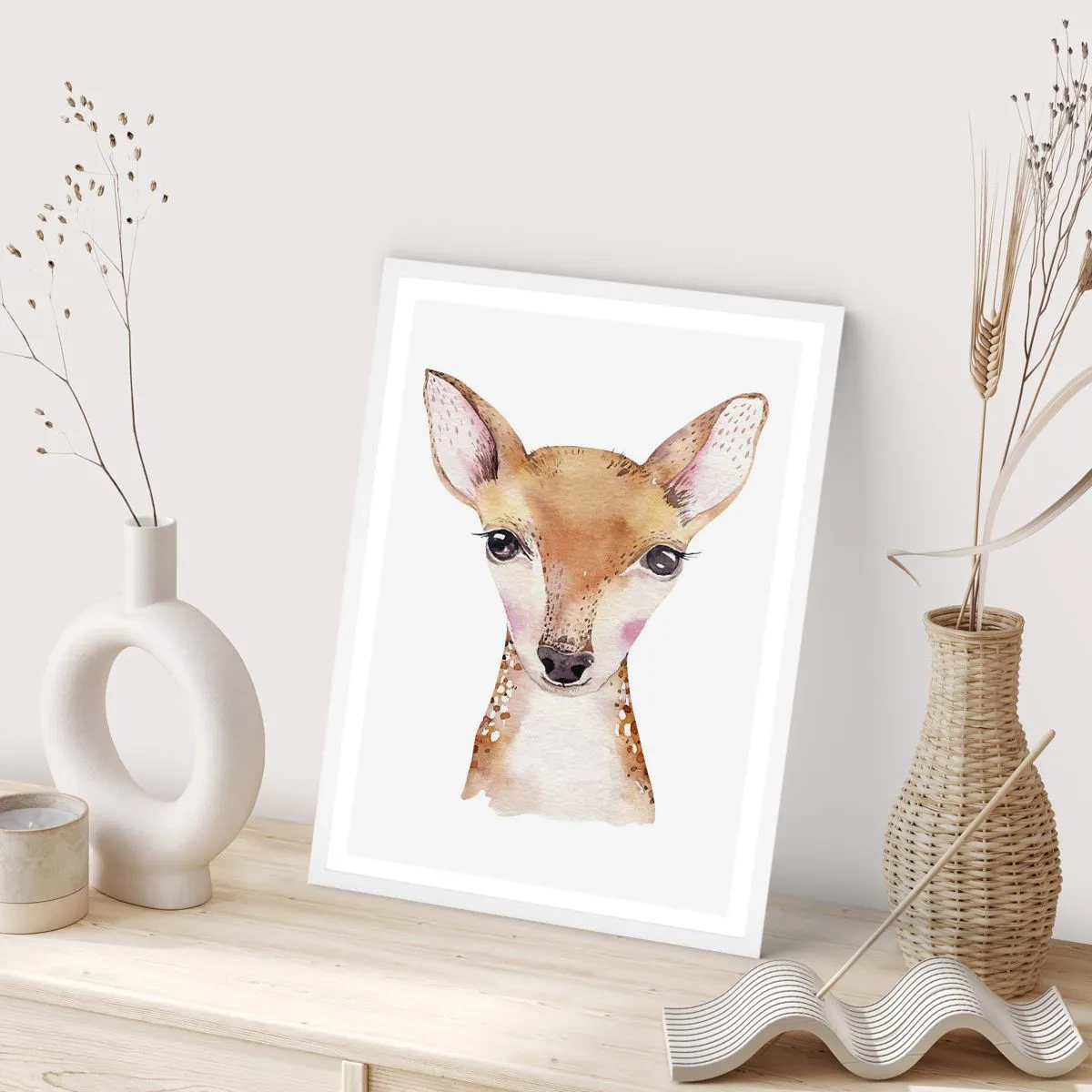 Poster in een witte lijst - De aard van onschuld - 50x70 cm