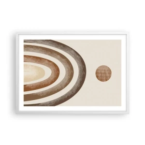 Poster in een witte lijst - In een sterrenstelsel ver, ver weg - 70x50 cm