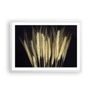 Poster in een witte lijst - Rustieke magie - 70x50 cm