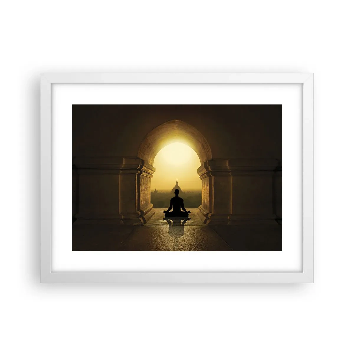 Poster in een witte lijst - Volledige harmonie - 40x30 cm