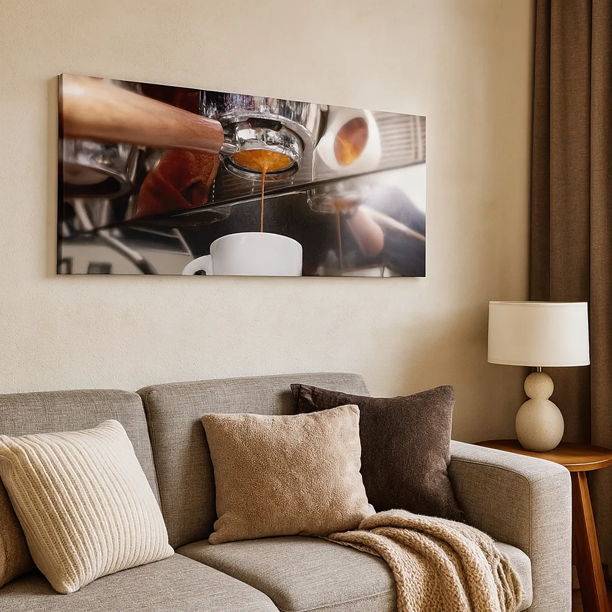 Schilderen op canvas - Goede tijd van de dag - 30x30 cm