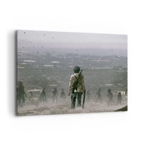 Schilderen op canvas - Laatste Rechtvaardige? - 100x70 cm